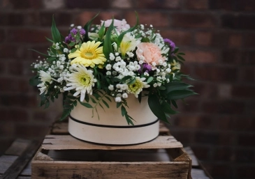 Booker Flowers HatBox In Liverpool